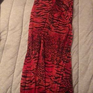 Animal print scarf